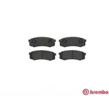 BREMBO P83024 Juego de pastillas de freno