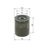 BOSCH 0986452042 Filtro de aceite