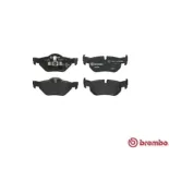 BREMBO P06038 Juego de pastillas de freno