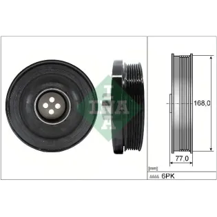 Schaeffler INA 544013010 Polea, cigüeñal