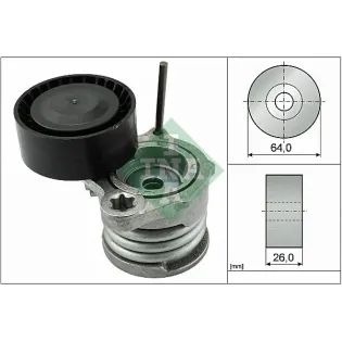 Schaeffler INA 534033110 Tensor de correa, correa poli V