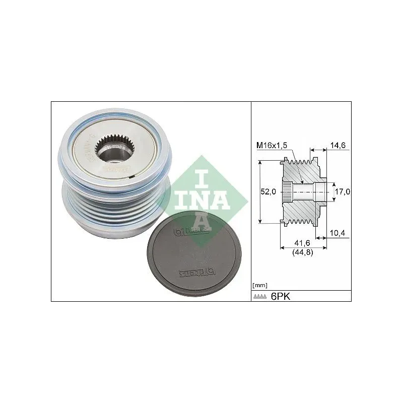 Schaeffler INA 535034310 Rueda libre alternador