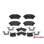 BREMBO P16013 Juego de pastillas de freno