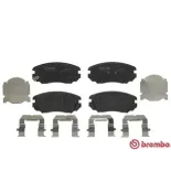 BREMBO P59054 Juego de pastillas de freno