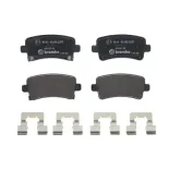 BREMBO P59059 Juego de pastillas de freno