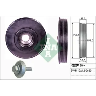 Schaeffler INA 544007920 Kit poleas, cigüeñal