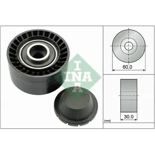 Schaeffler INA 532032010 Polea inversión/guía, correa poli V
