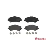 BREMBO P11025 Juego de pastillas de freno