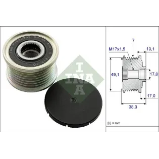 Schaeffler INA 535015310 Rueda libre alternador