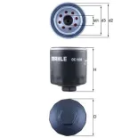 MAHLE OC1539 Filtro de aceite