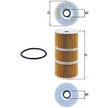MAHLE OX389/1D Filtro de aceite
