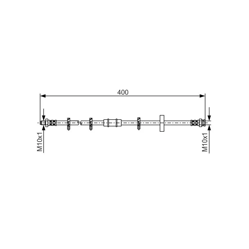 BOSCH 1987476413 Tubo flexible de frenos
