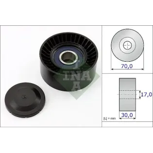 Schaeffler INA 531087310 Polea tensora, correa poli V