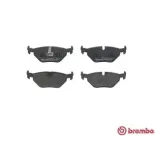 BREMBO P06025 Juego de pastillas de freno