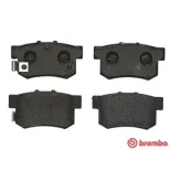 BREMBO P28022 Juego de pastillas de freno