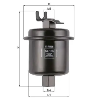 MAHLE KL185 Filtro combustible