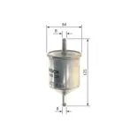 BOSCH 0450905326 Filtro combustible