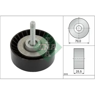 Schaeffler INA 532065210 Polea inversión/guía, correa poli V