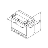 BOSCH 0092S30160 Batería de arranque