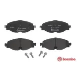 BREMBO P85147 Juego de pastillas de freno