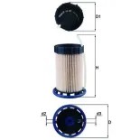 MAHLE KX492 Filtro combustible