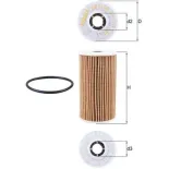 MAHLE OX1138D Filtro de aceite
