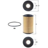 MAHLE OX153D1 Filtro de aceite