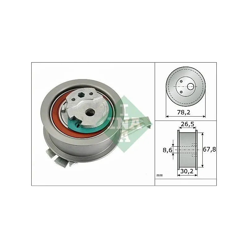 Schaeffler INA 531089410 Polea tensora, correa dentada