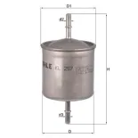 MAHLE KL257 Filtro combustible