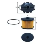 MAHLE KX84D Filtro combustible
