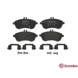 BREMBO P50067 Juego de pastillas de freno