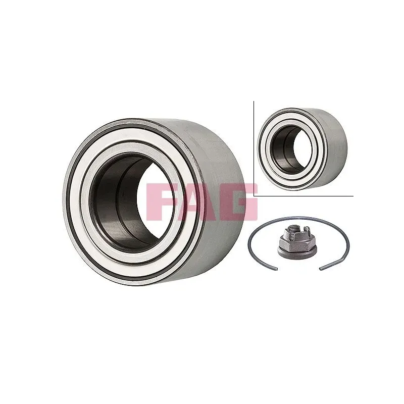 Schaeffler FAG 713630180 Juego de cojinete de rueda