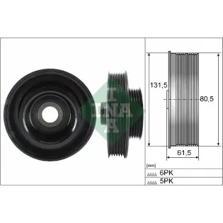 Schaeffler INA 544014110 Polea, cigüeñal
