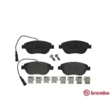 BREMBO P23137 Juego de pastillas de freno