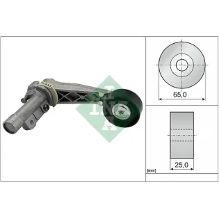 Schaeffler INA 534031810 Tensor de correa, correa poli V