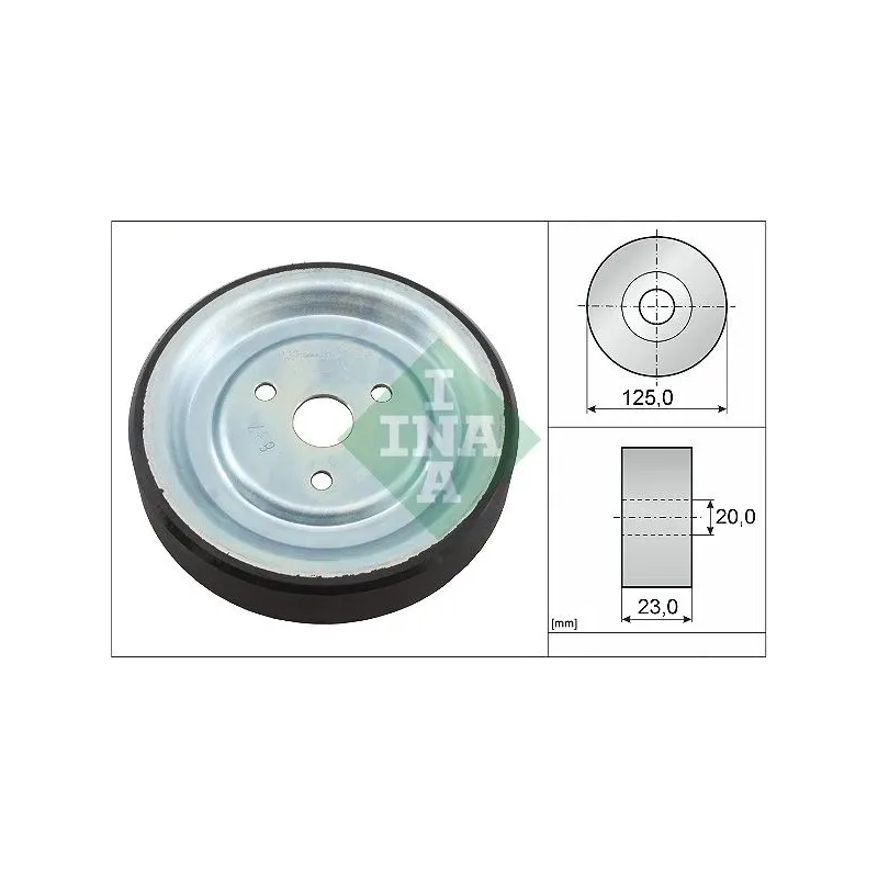 Schaeffler INA 532091210 Rodillo guía/desviación, correa trapecial