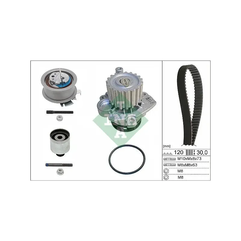 Schaeffler INA 530020133 Bomba de agua + kit correa distribución