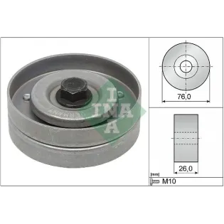 Schaeffler INA 532040230 Polea inversión/guía, correa poli V