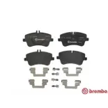 BREMBO P50046 Juego de pastillas de freno