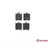 BREMBO P50033 Juego de pastillas de freno