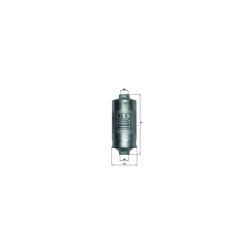 MAHLE KL5 Filtro combustible