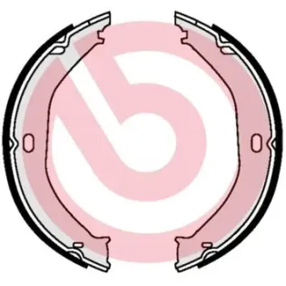 BREMBO S37505 Juego de zapatas de frenos, freno de estacionamiento