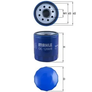 MAHLE OC1268/8 Filtro de aceite
