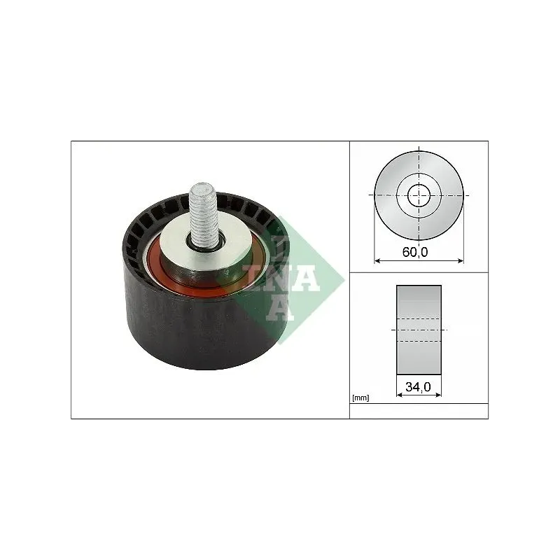 Schaeffler INA 532088810 Polea inversión/guía, correa distribución