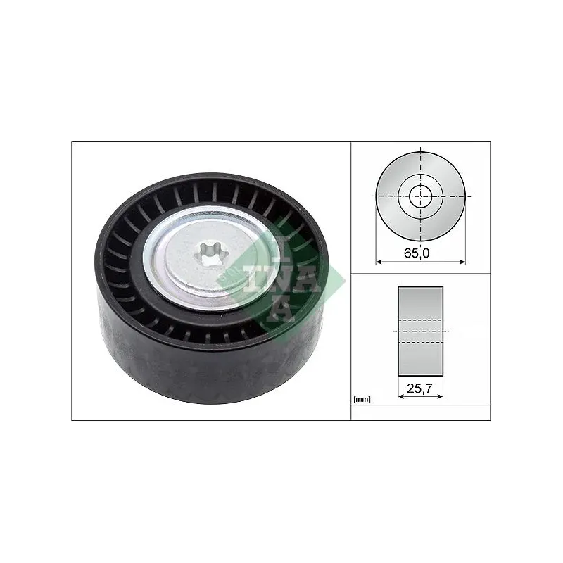 Schaeffler INA 532090710 Polea inversión/guía, correa poli V