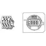 MAHLE ABR89000P Resitencia, ventilador habitáculo