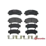 BREMBO P34007 Juego de pastillas de freno