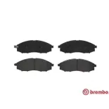 BREMBO P56049 Juego de pastillas de freno