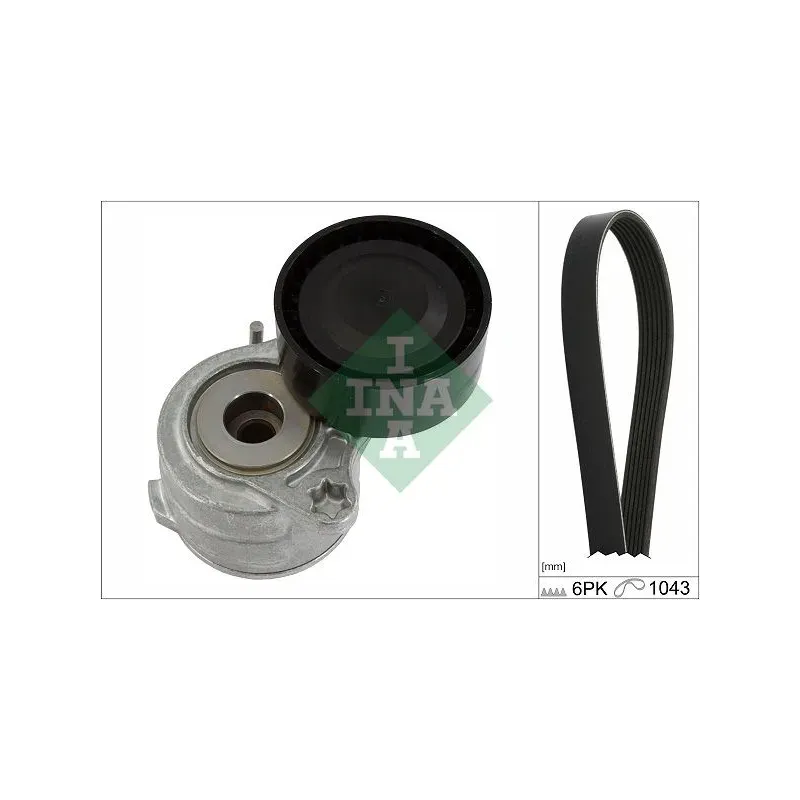 Schaeffler INA 529041910 Juego de correas trapeciales poli V