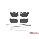 BREMBO P61044 Juego de pastillas de freno